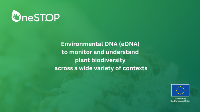 Environmental DNA and the future of plant monitoring