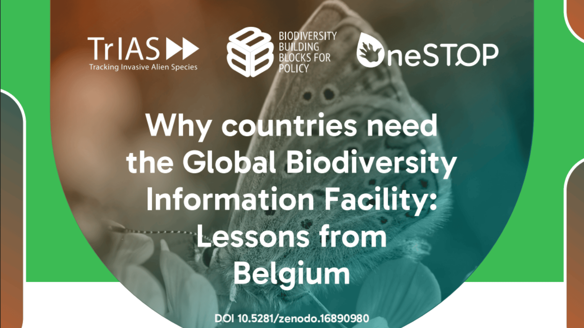 New policy brief on Why countries need the Global Biodiversity Information Facility: Lessons from Belgium